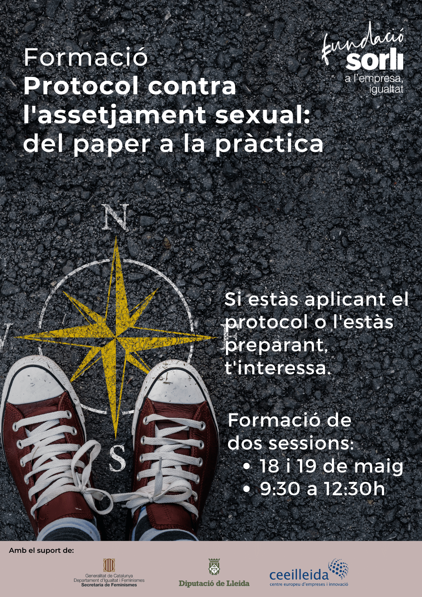 Inscripcions Formació prevenció de l'assetjament sexual